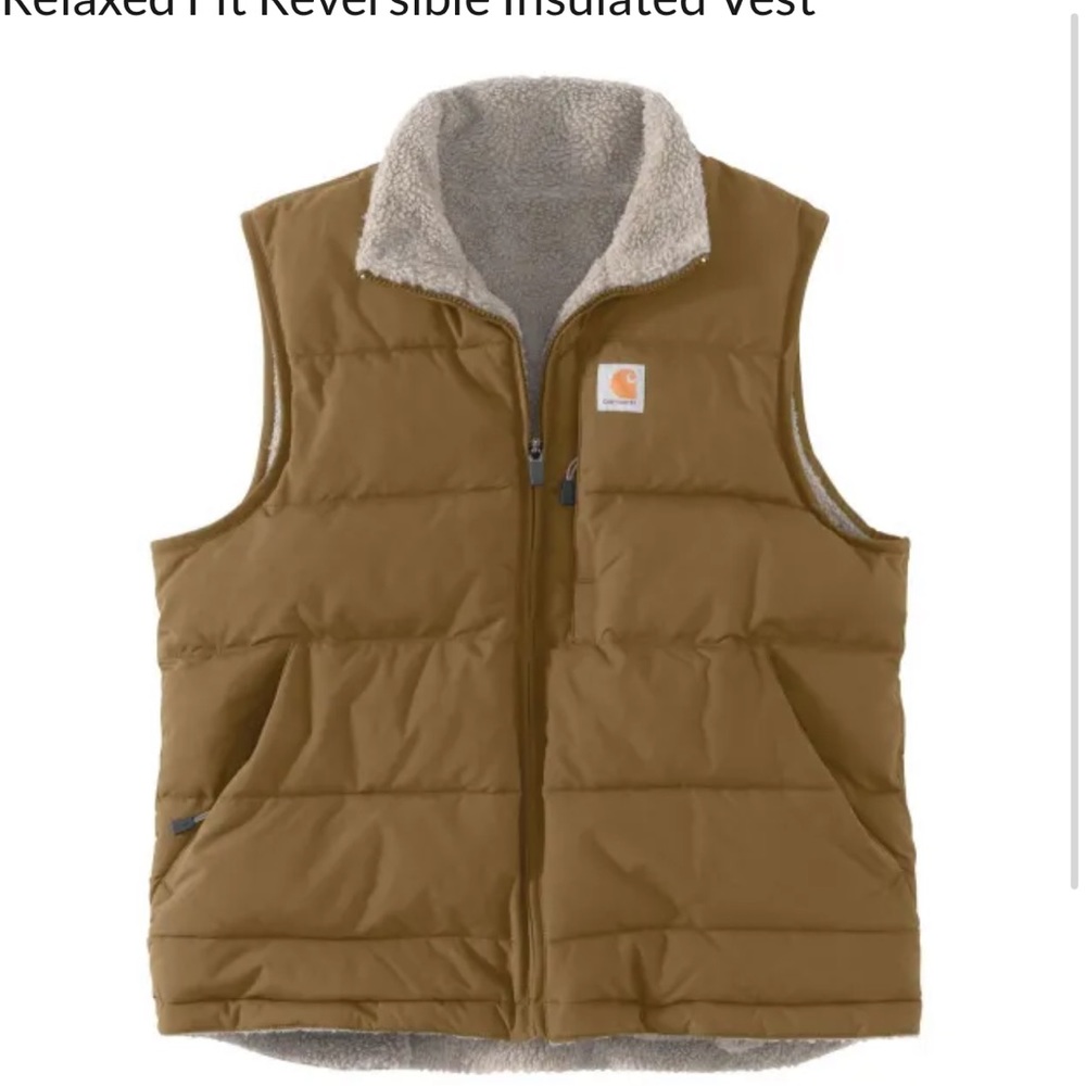 CARHARTT Women's 105607 Montana Relaxed Fit Reversible Insulated Vest